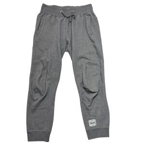 Imking Pants Large Mens Gray Jogger Sweatpants Training Gym Running Workout